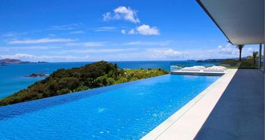 Pool with a view
