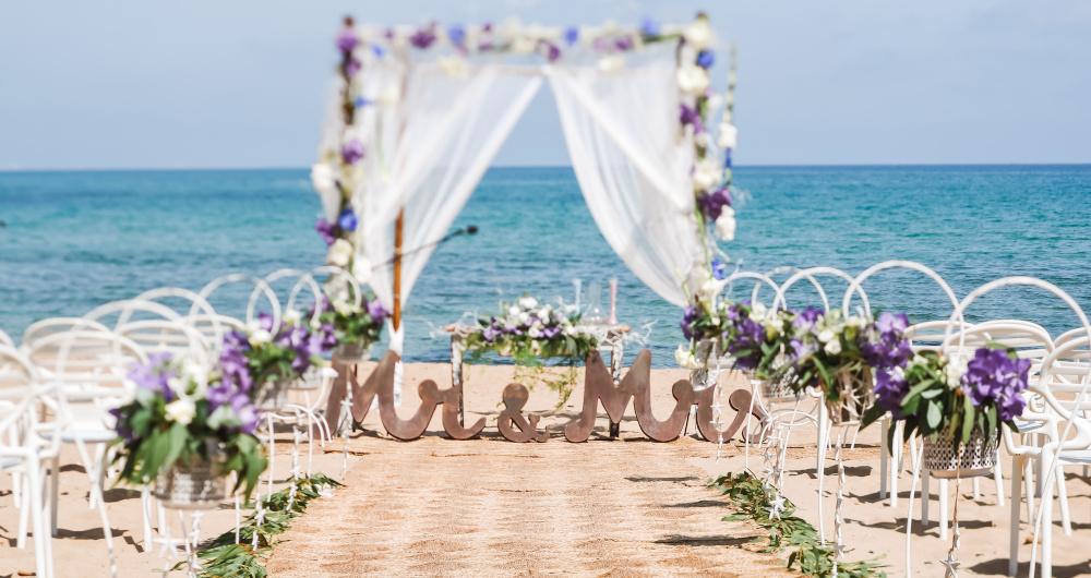 most romantic beach weddings