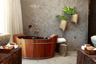 Beautiful Wooden Shape at the Kenoa Resort in Brazil