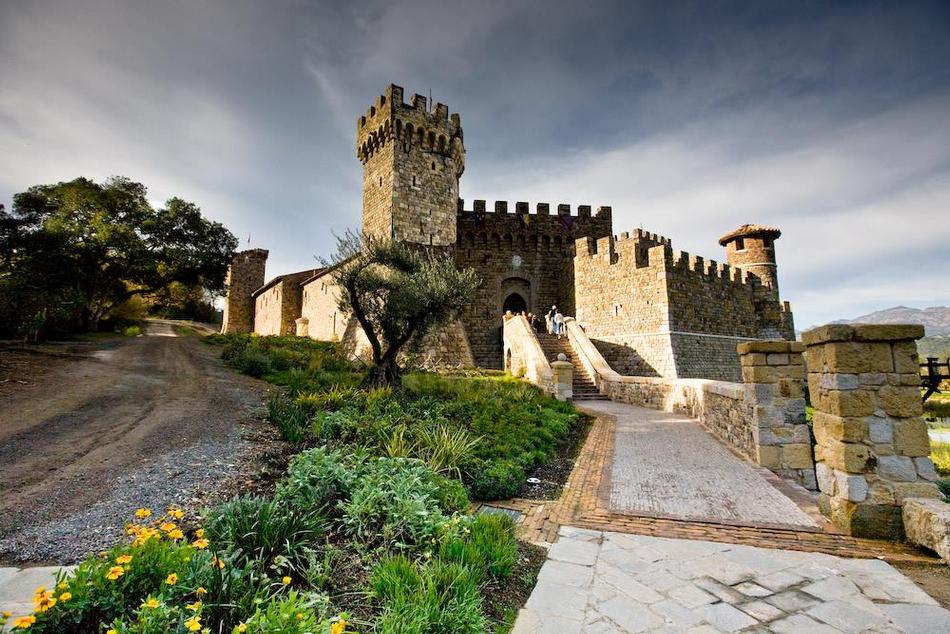 Wine Tasting 13th Century Tuscan Castle the Napa Valley