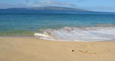 Sandy beach