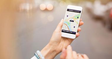 Ride sharing app