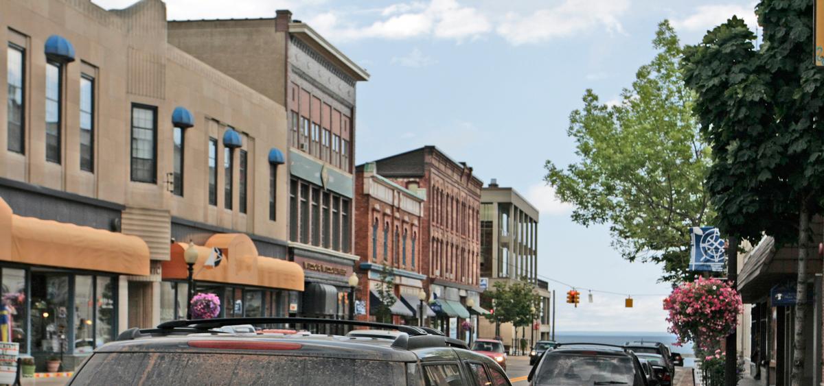 Marquette, Michigan downtown