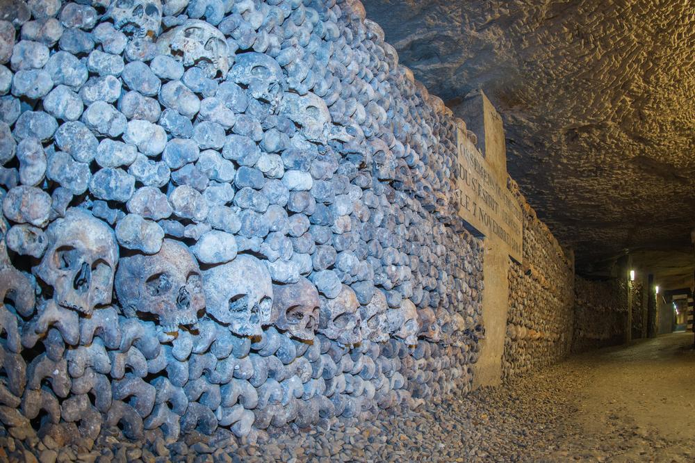 Explore the Mysterious Underground Labyrinth of the Catacombs of Paris