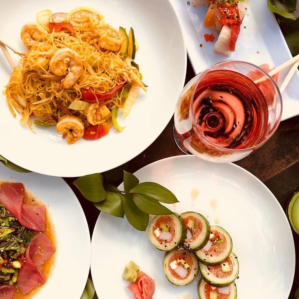Experience bold Asian fusion and savor affordable bites in a stylish downtown atmosphere.
