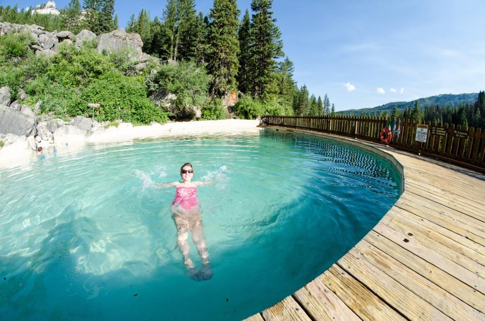Soak in hot springs and enjoy scenic views for a peaceful weekend getaway in Jackson.