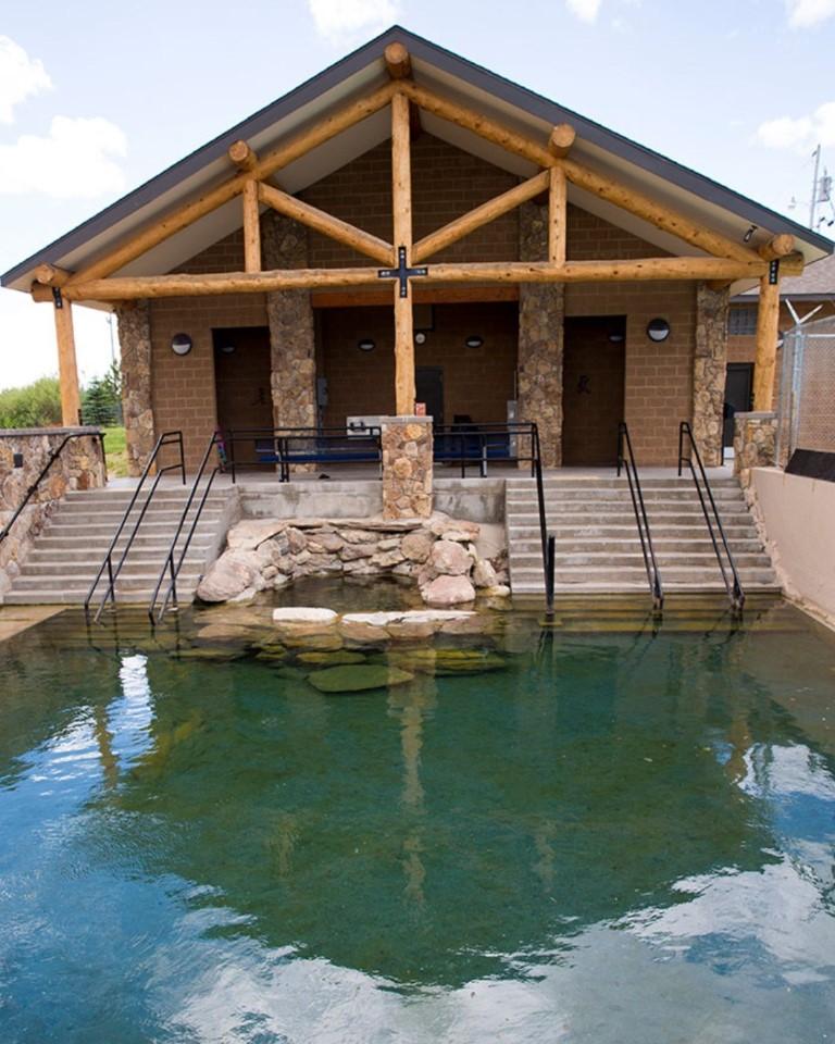 Discover the natural charm of Hobo Pool and savor a relaxing soak in the serene setting.