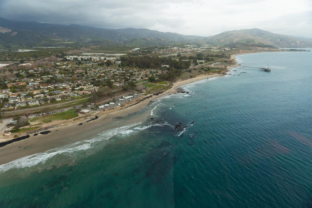 Coastal view of Carpinteria