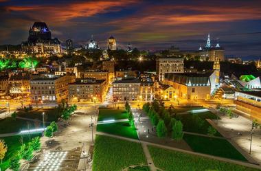 Getting to Quebec City from Montreal by Plane