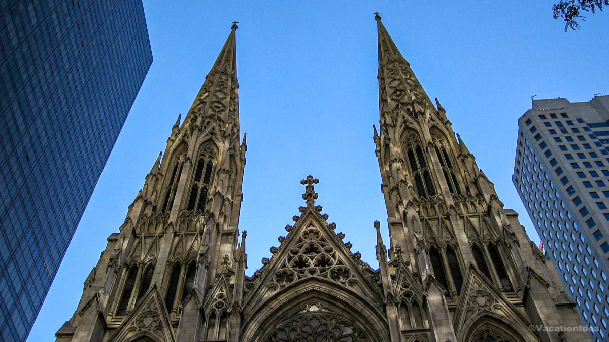 My photo of St Patrick's cathedral in NYC