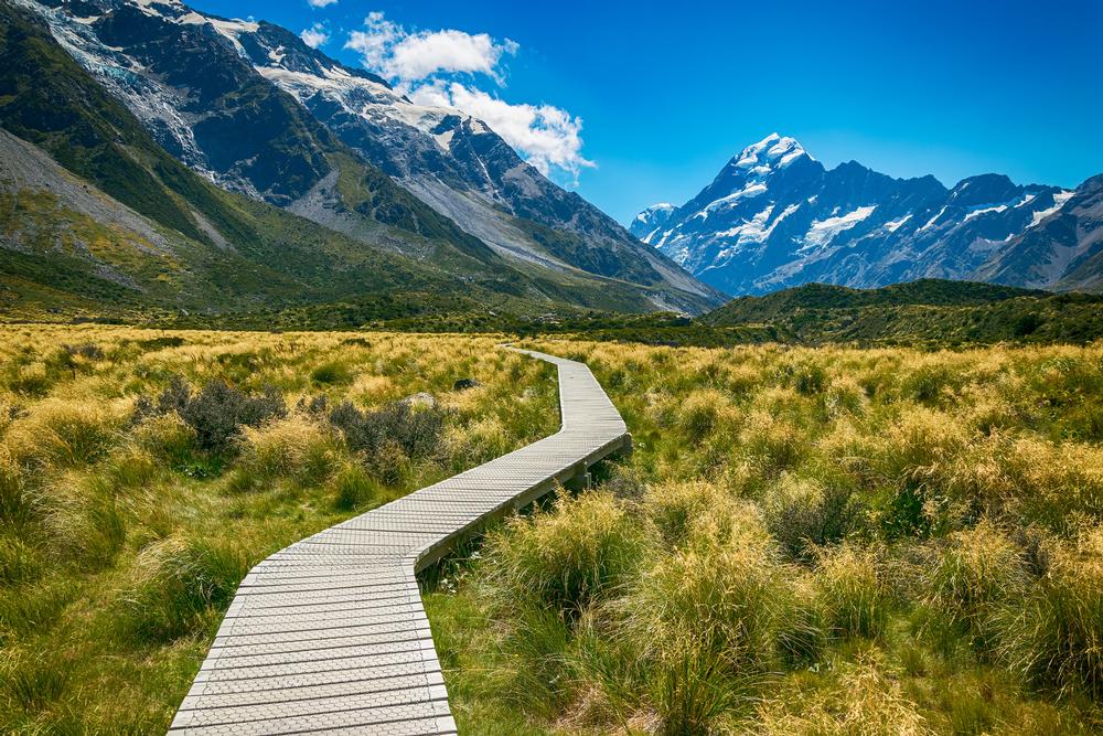 Climb Toward Majestic Heights at Aoraki/Mount Cook National Park