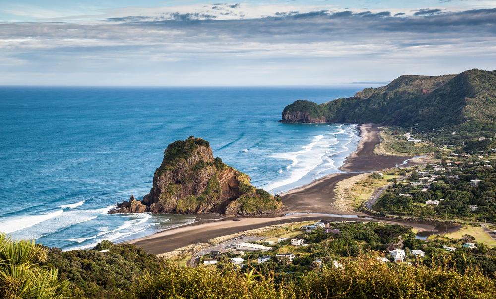 Piha Beach - 45 minutes west of Auckland