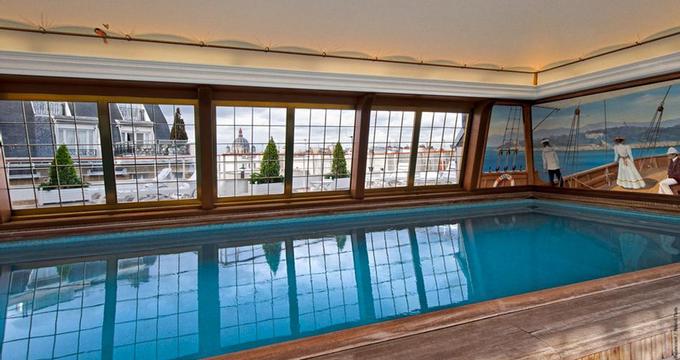 Stunning Indoor Pool And La Prairie Spa At The Bristol In Paris