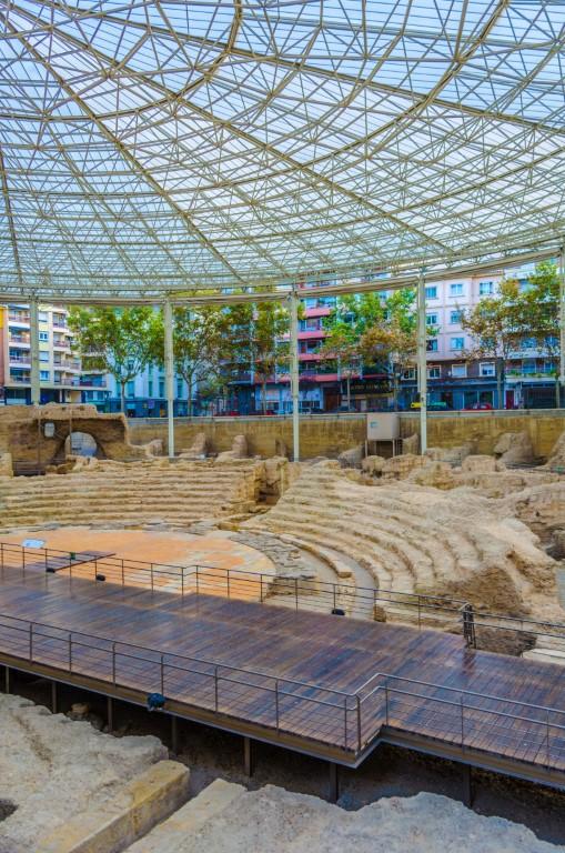 Travel Back to Roman Times at the Caesaraugusta Theatre Museum