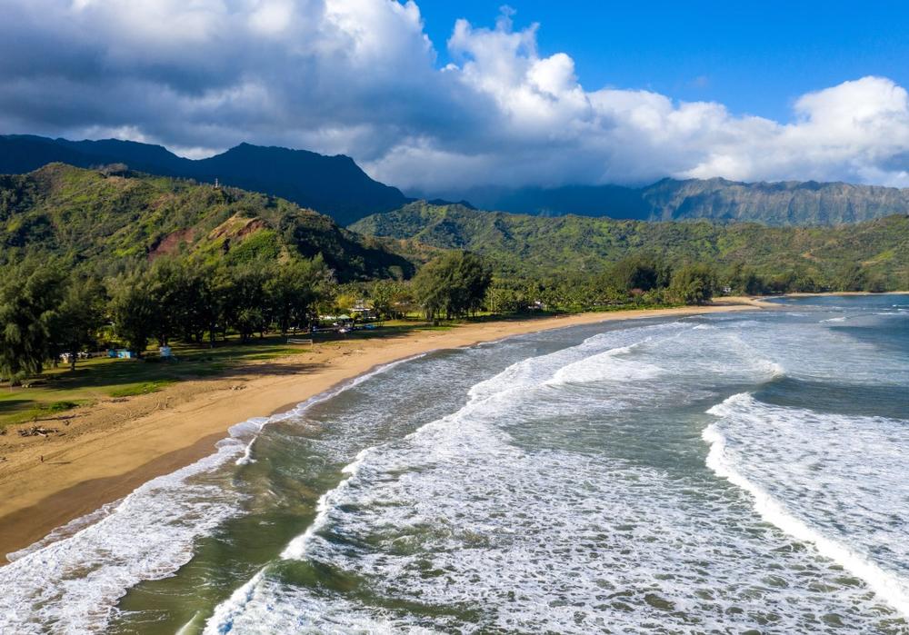 Surf, Sunbathe, and Stroll: Feel the Spirit of Kauai at Hanalei Beach Park