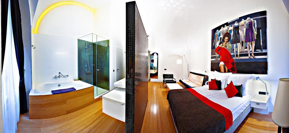 Sleep Among Contemporary Art at Bohem Art Hotel