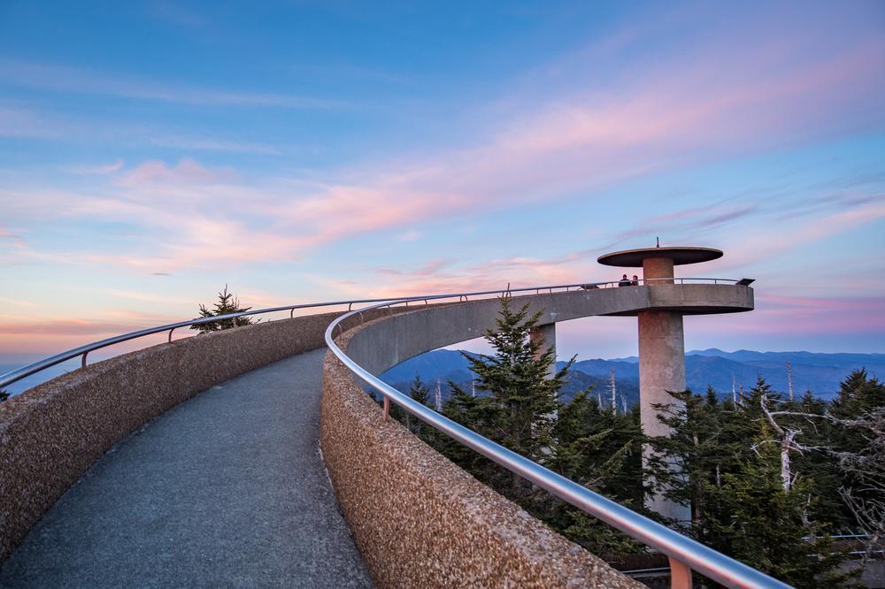 If You Want 360 Degree Mountain Views, Trek to Clingman's Dome