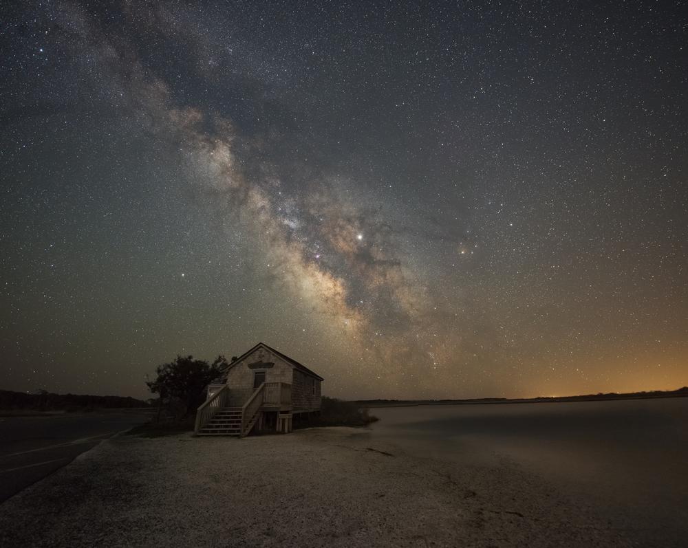 Incredible night sky on Assateague Island