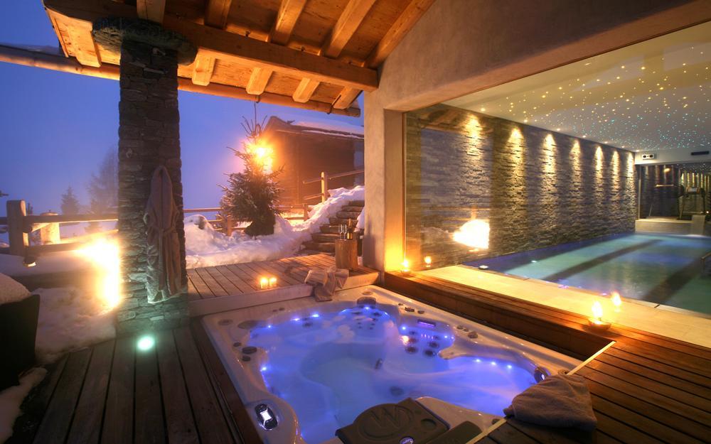Relax in Alpine Elegance at Chalet Spa Verbier