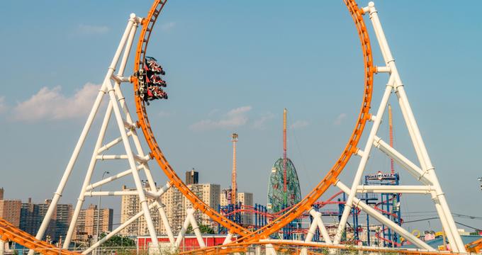 Amusement parks from New York City