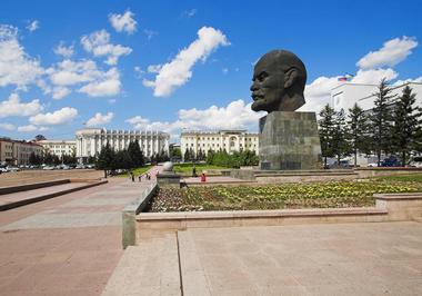The Giant Lenin Head of Ulan Ude