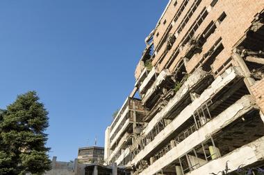 Ruins of the Yugoslav Army HQ