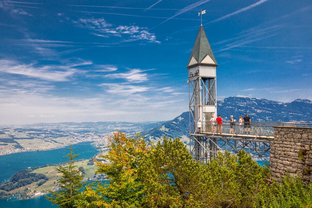 If You Love Sky-High Views, Ride the Hammetschwand Elevator