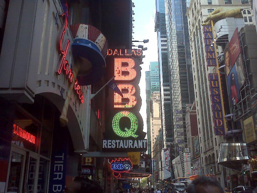Fuel Up with Giant Plates at Dallas BBQ Times Square