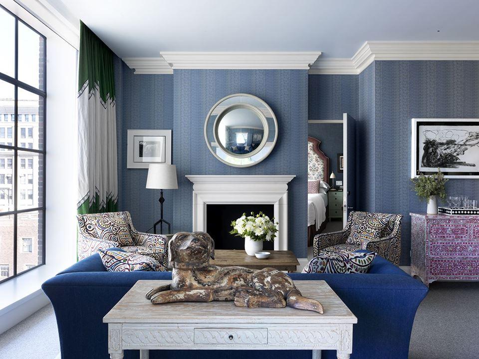If You’re Craving Color, Comfort, and Cool, Check into Ham Yard Hotel