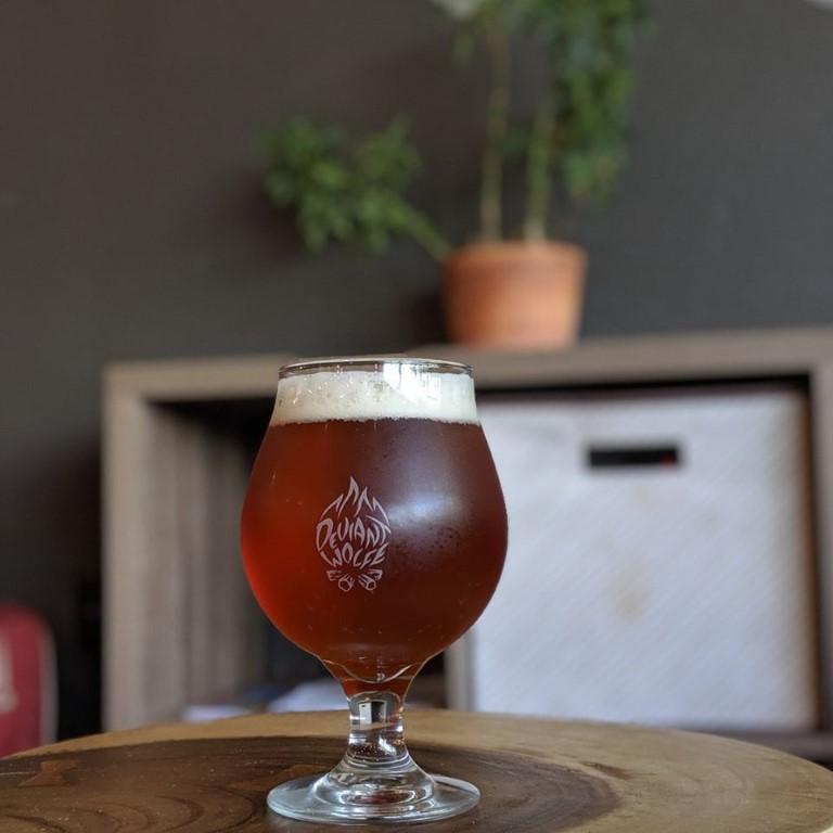 Sip craft beers at Deviant Wolfe Brewing