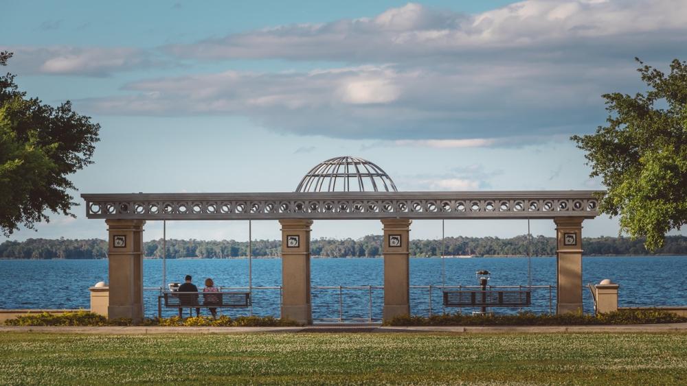 Walk along the Sanford RiverWalk