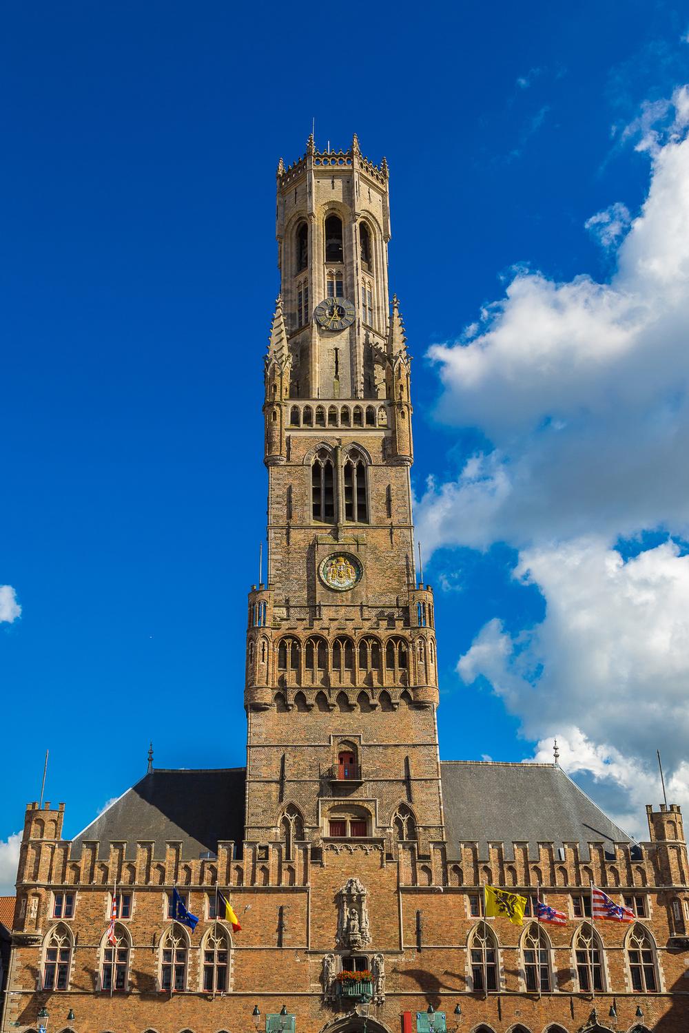 Climb to Sky-High Views and Ringing History at the Belfry of Bruges