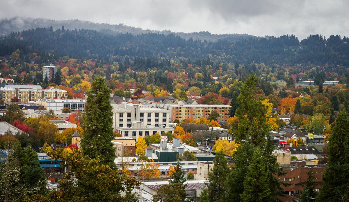 Eugene in the fall