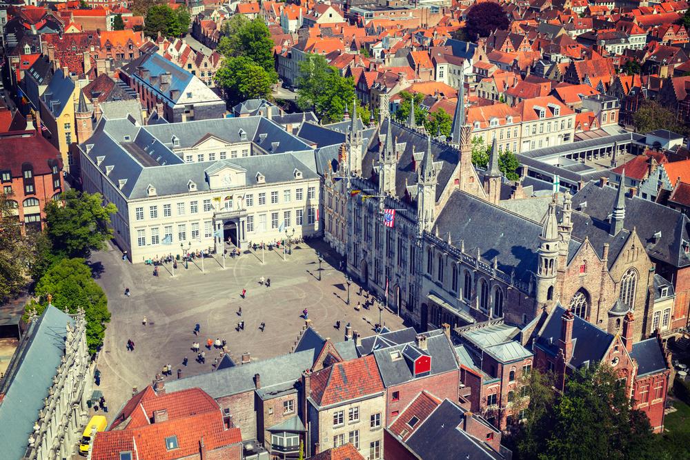 Step into Civic Grandeur and Gothic Charm at Burg Square