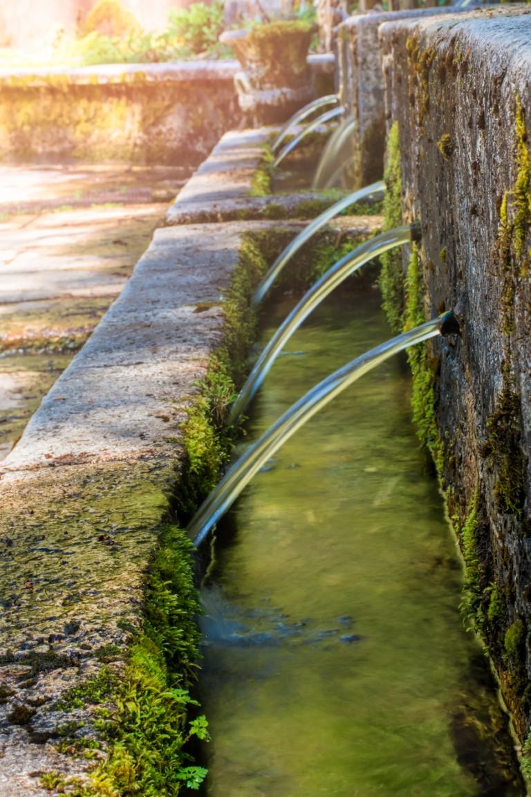 Soak in soothing waters and enjoy a peaceful retreat surrounded by lush forest scenery.