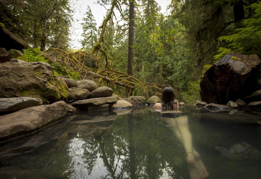 Soak in mineral-rich waters and enjoy a quiet, peaceful escape in this serene location.