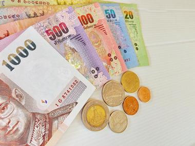 Coins and Notes in Thailand