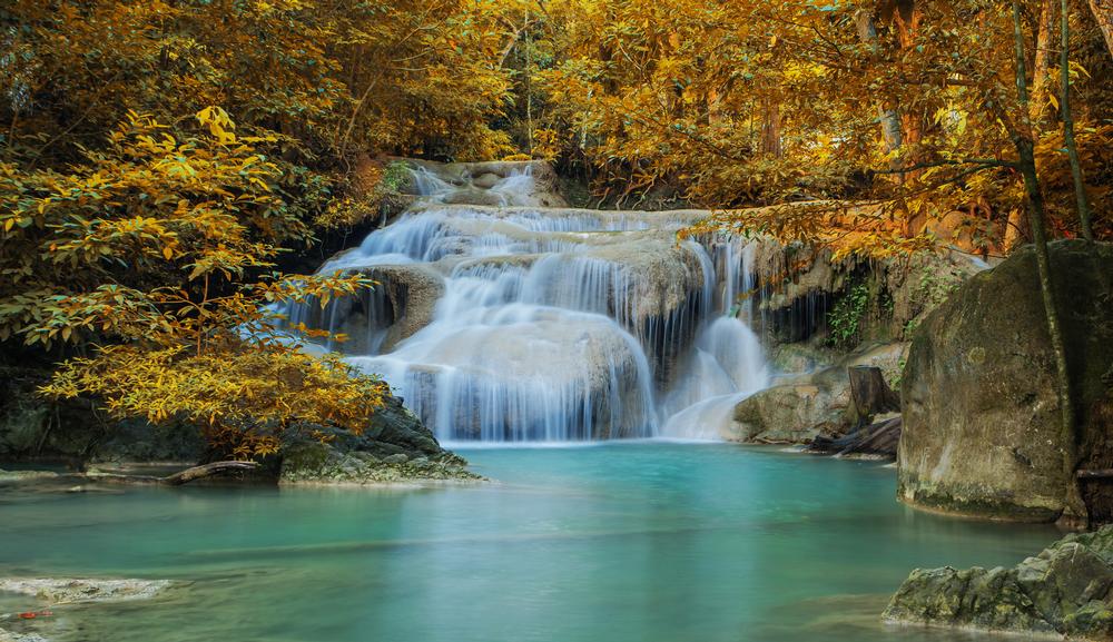 Chase Turquoise Cascades and Jungle Adventures at Erawan National Park