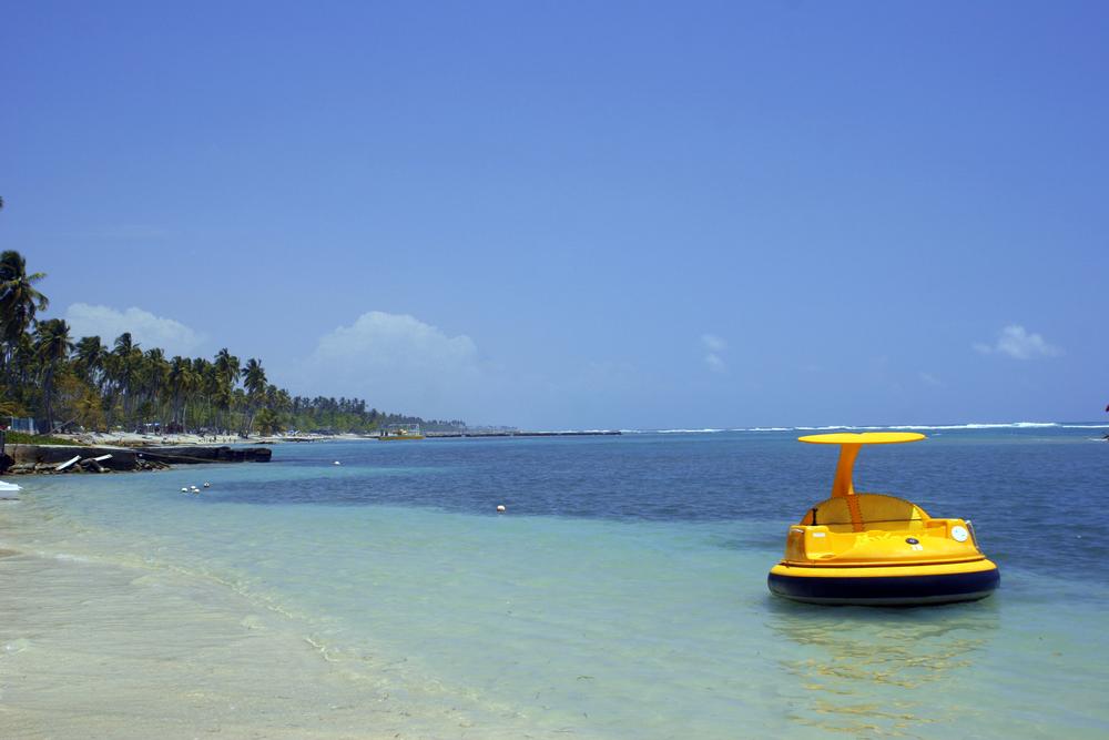 Swim and Sunbathe in the Shallow Waters of Boca Chica