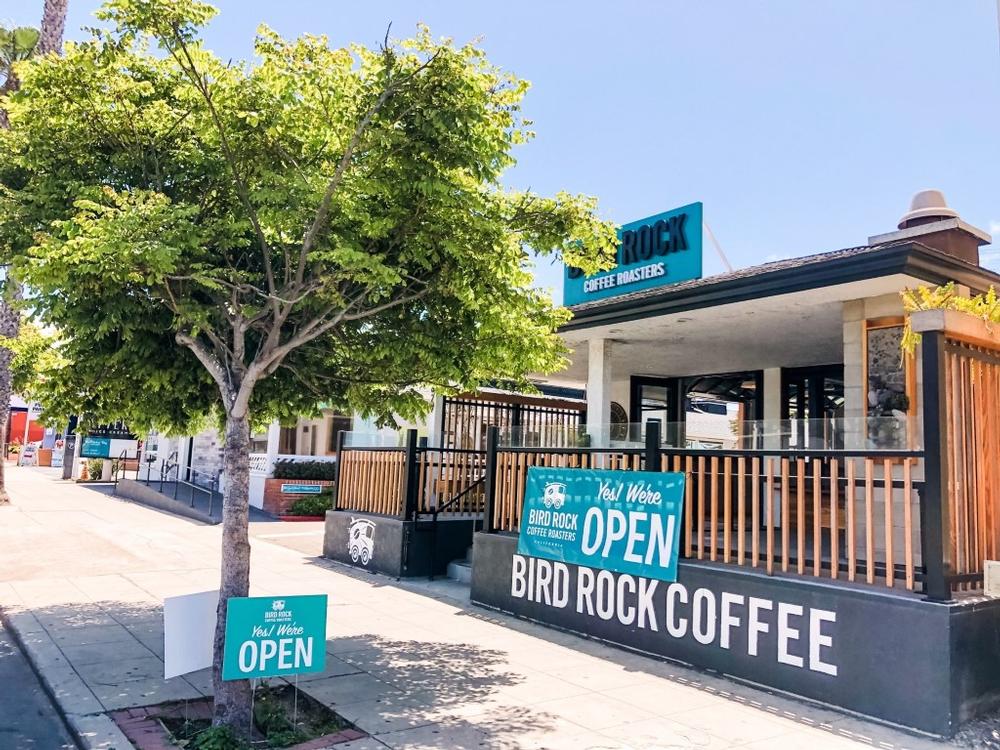 Catch up with a friend at Bird Rock Coffee Roasters