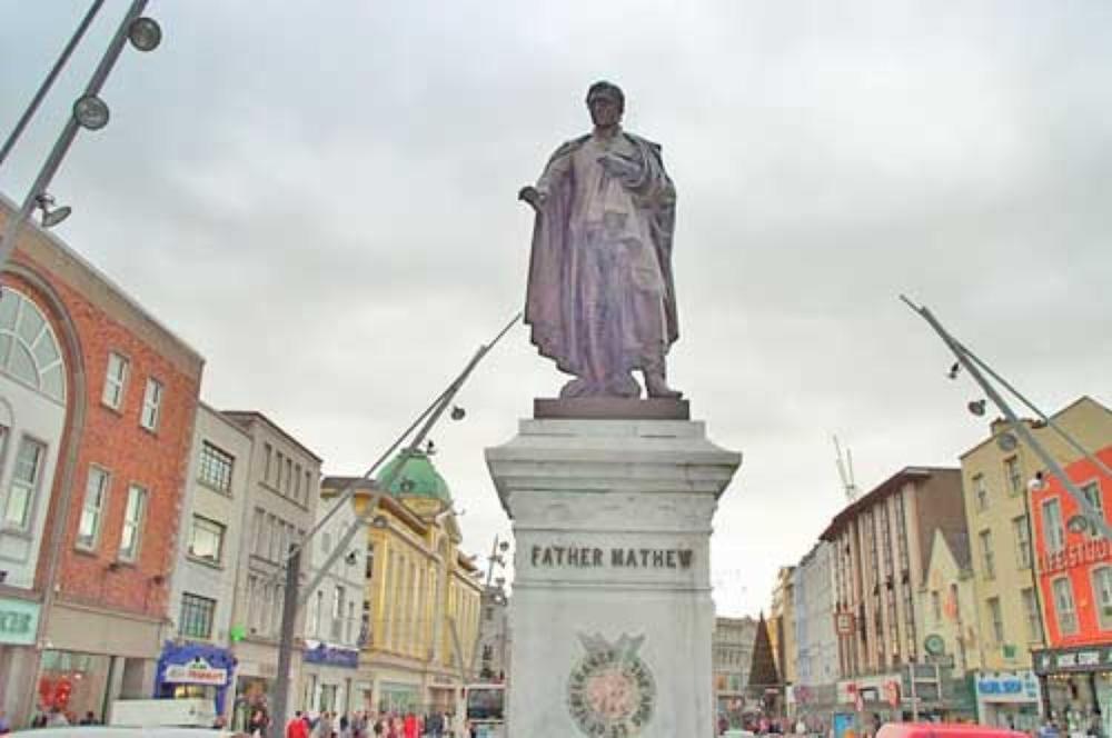 Pause for Reflection at The Father Mathew Statue