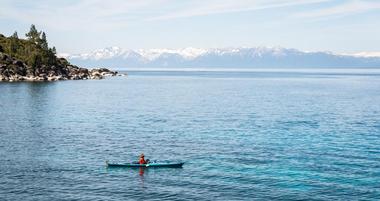 Kayaking Lake Tahoe