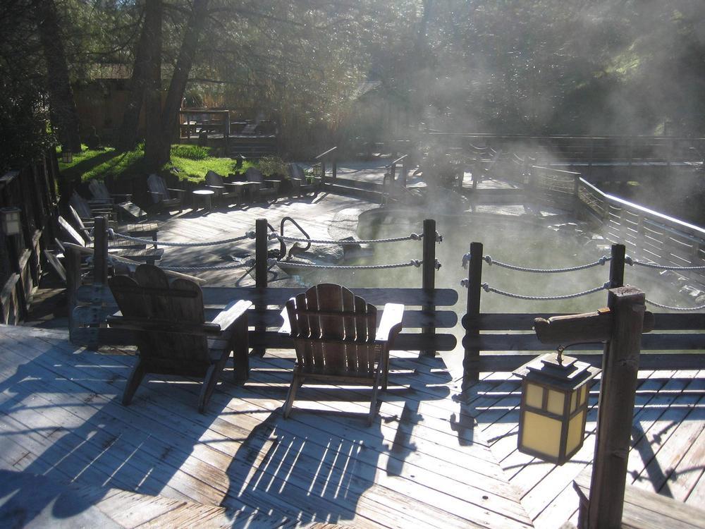 Steam, Stillness and Sky at Wilbur Hot Springs