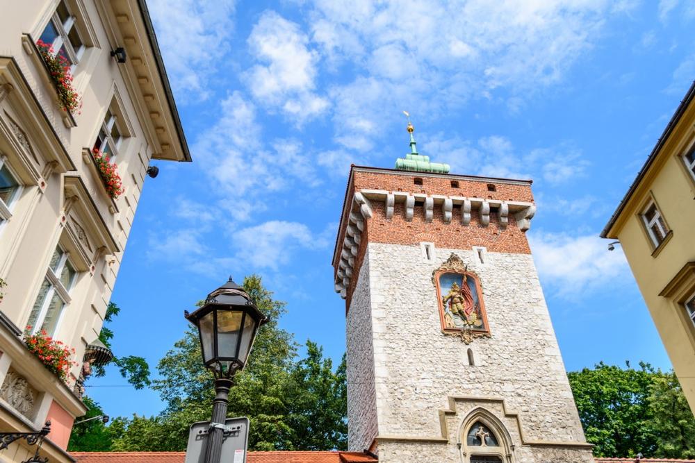 Enter the Old Town Through St. Florian's Gate