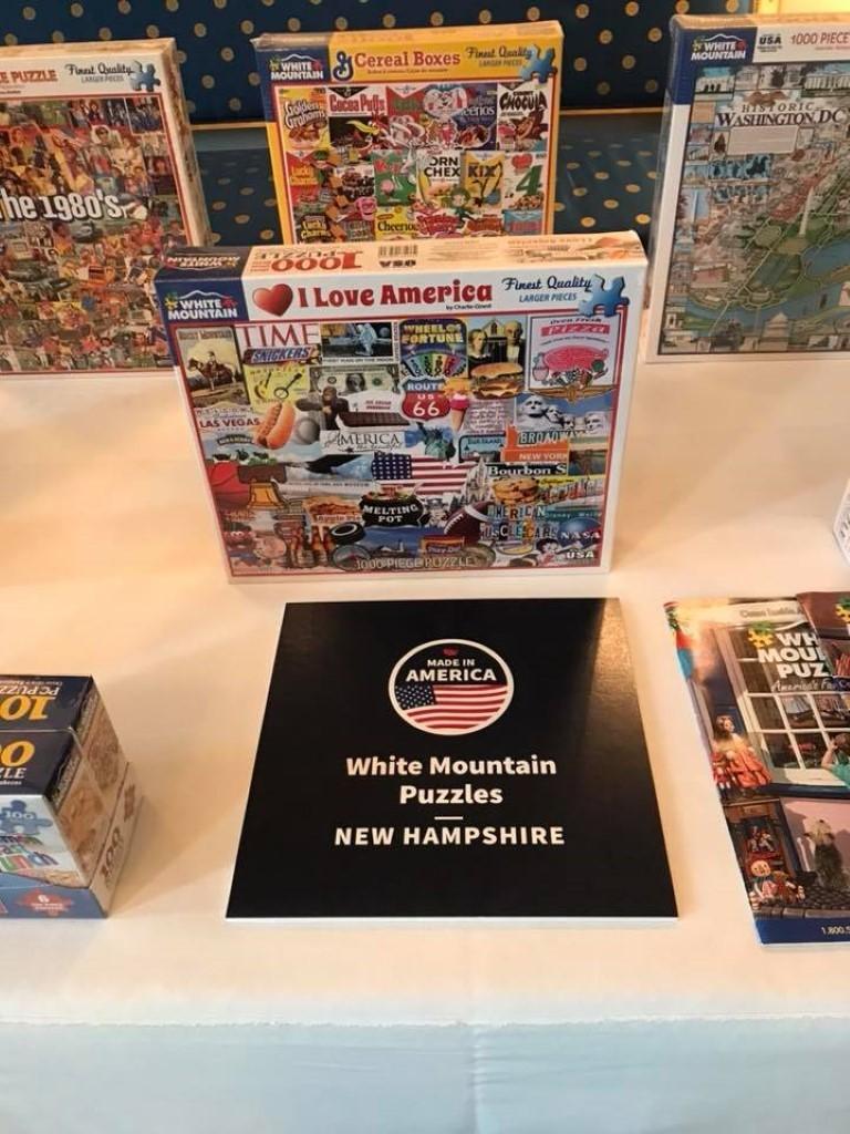 Challenge Your Mind with Locally Made White Mountain Puzzles