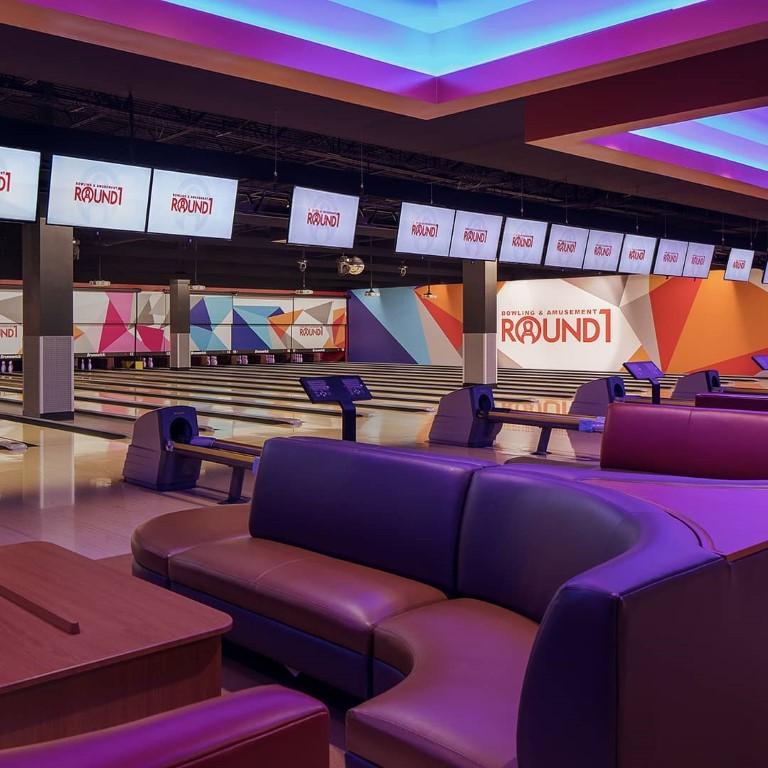 Bowl, Game, and Sing at Round 1 Entertainment