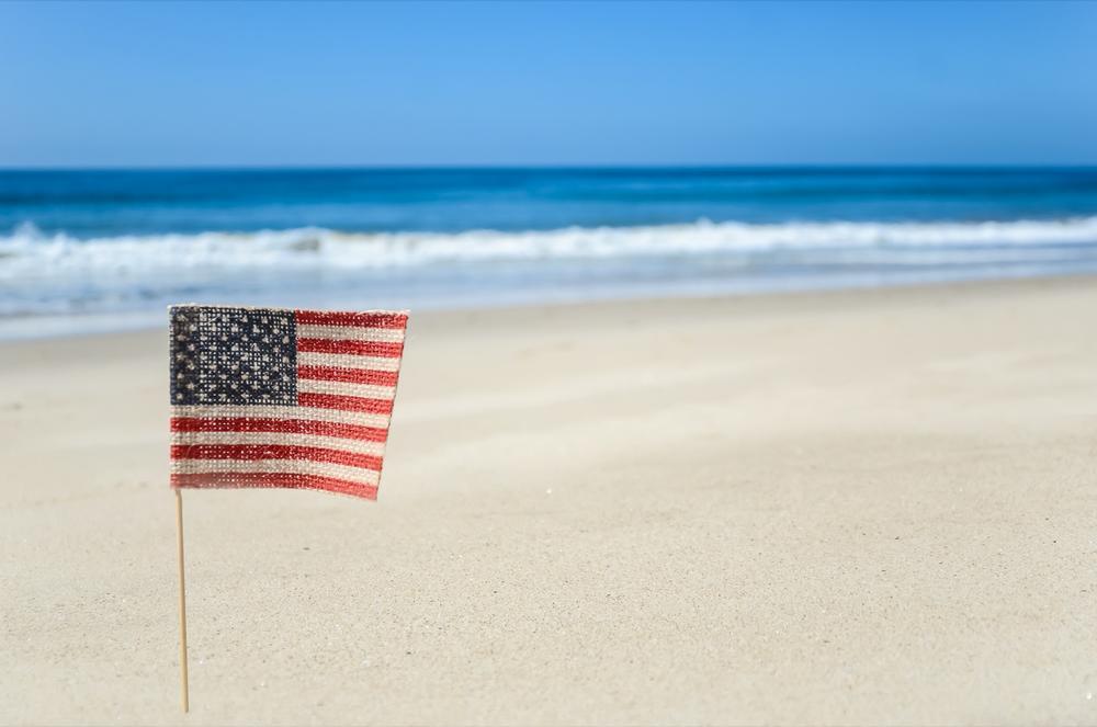 Celebrating summer on the beach