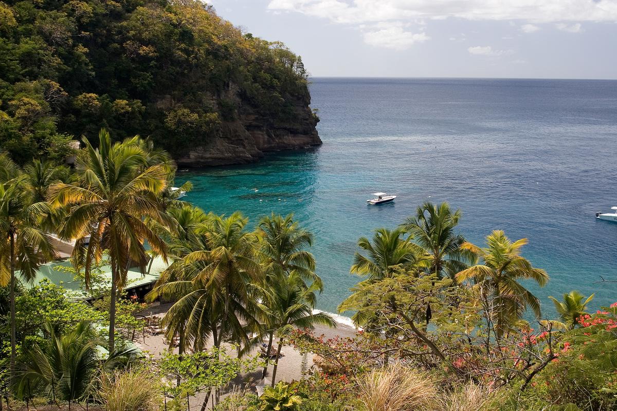 Another view from Anse Chastanet, St. Lucia