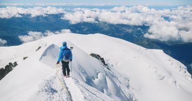 Mont Blanc Elevation is 15,771 Feet