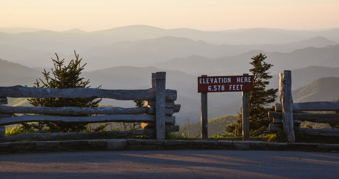 Mount Mitchell Elevation